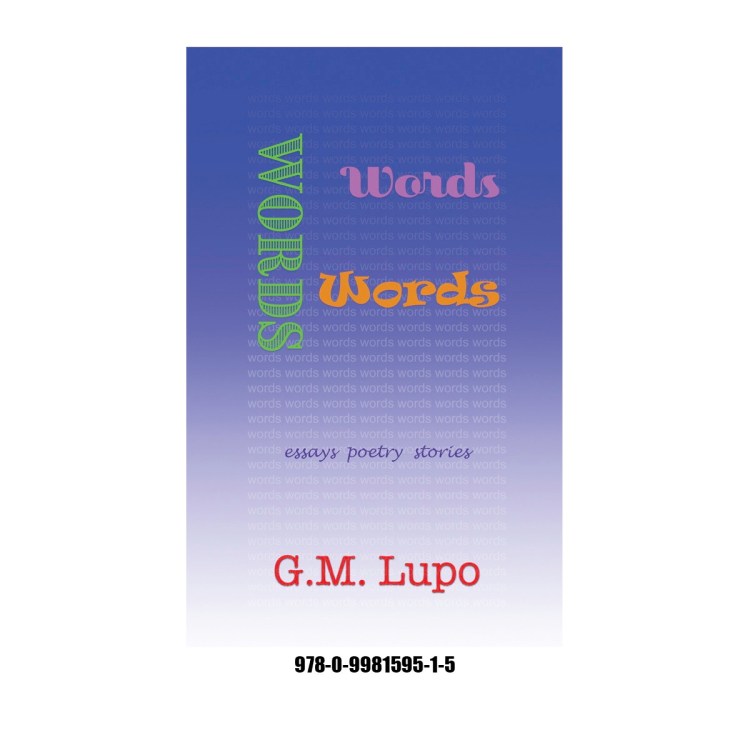 Cover image of Words Words Words on a square with a white background.